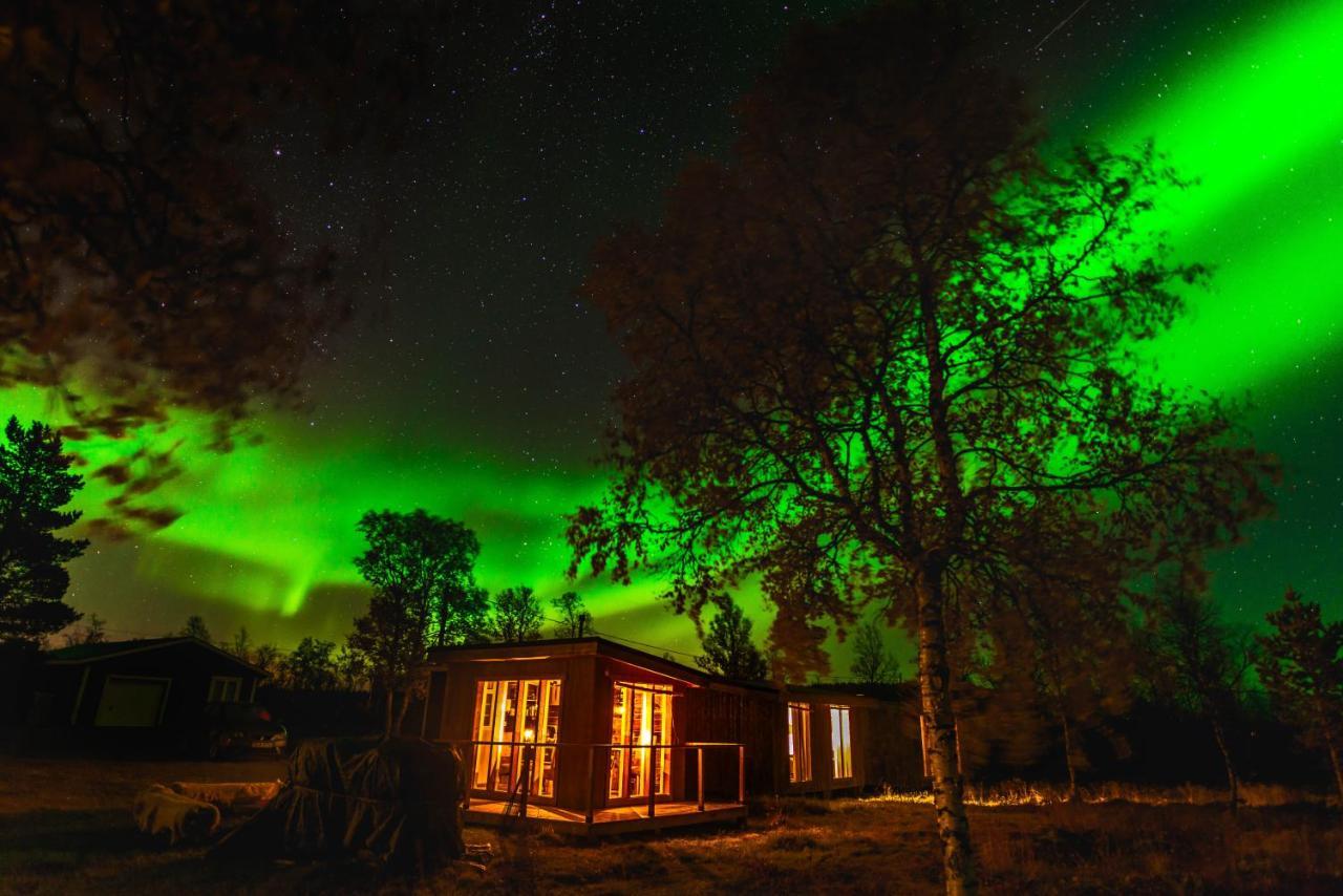 Arctic Gourmet Cabin Kiruna Bagian luar foto