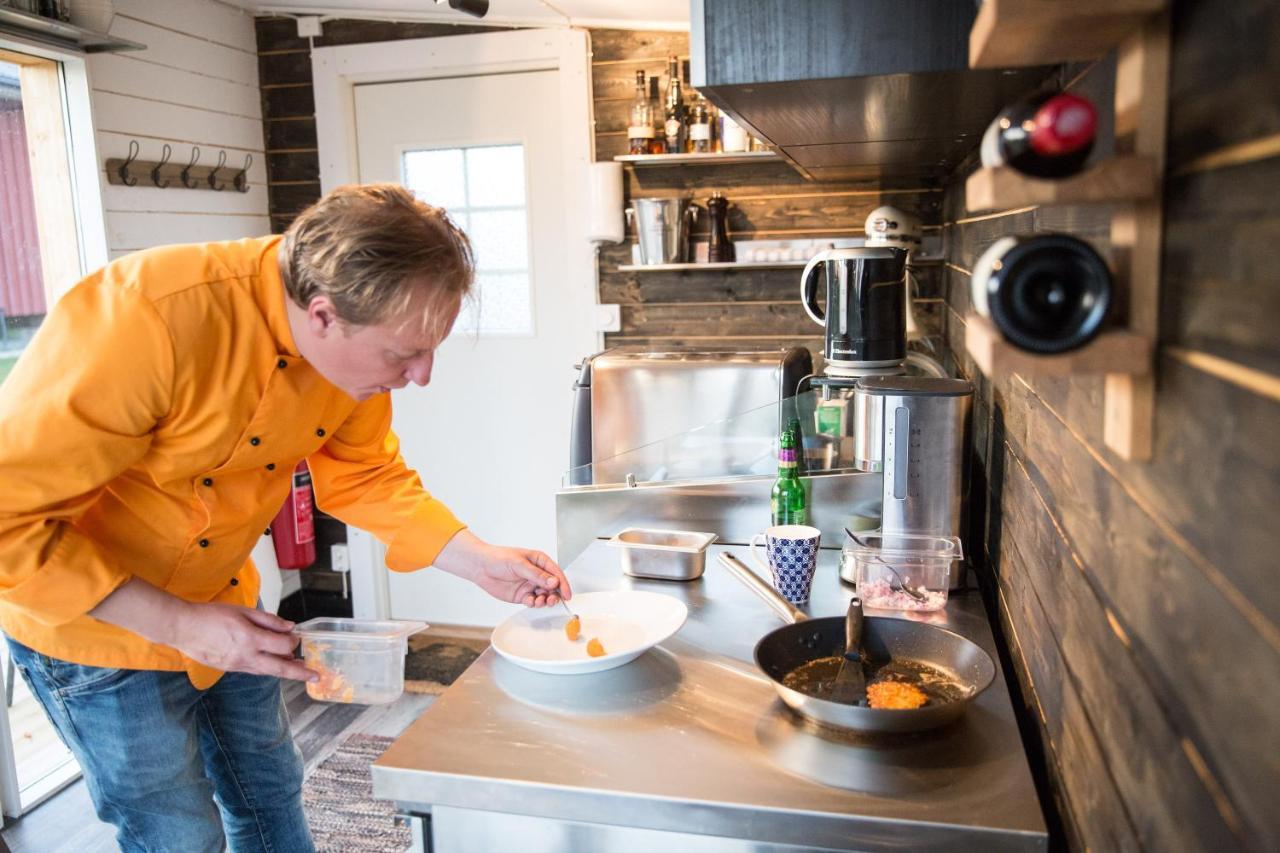 Arctic Gourmet Cabin Kiruna Bagian luar foto